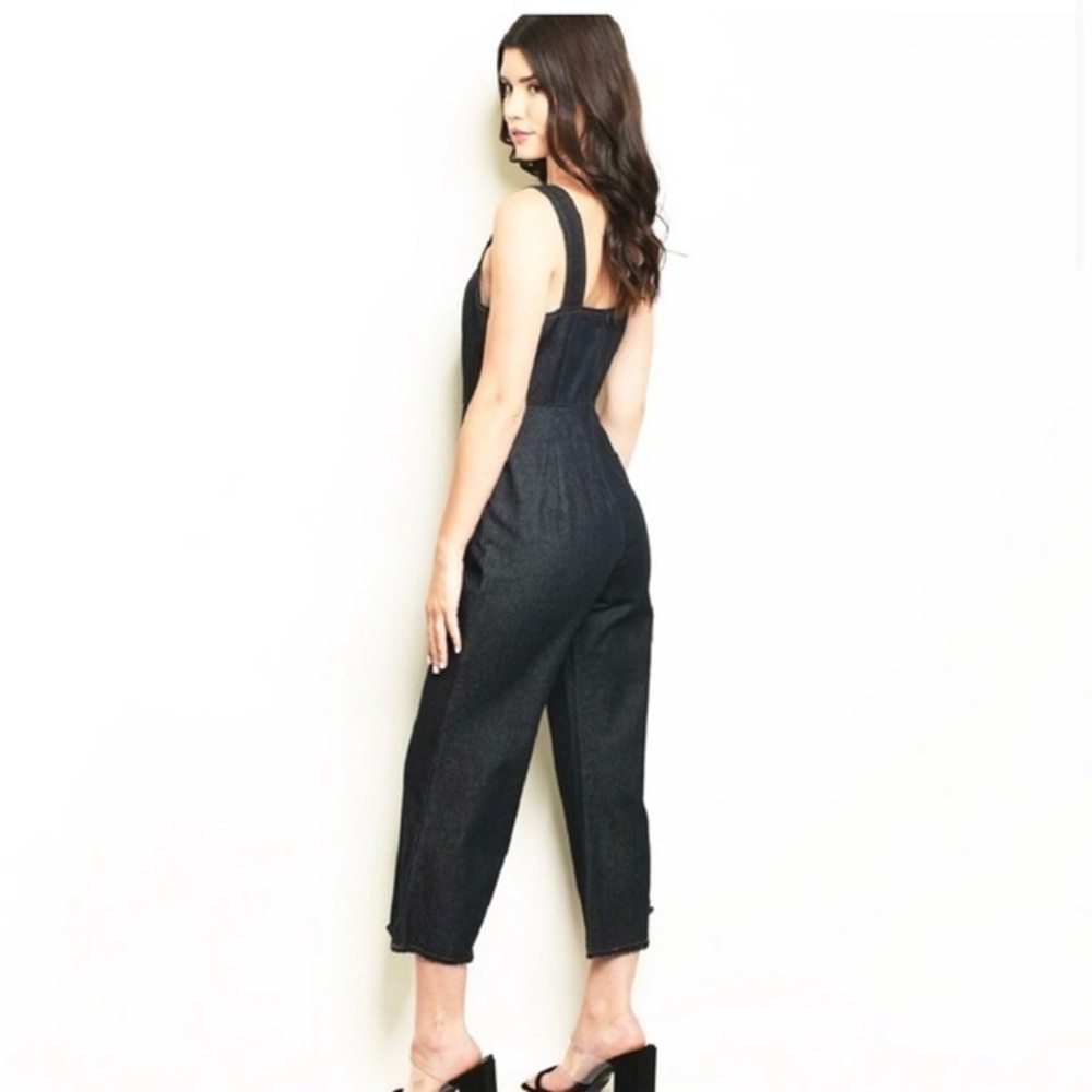 Stylish denim dark  Jumpsuit